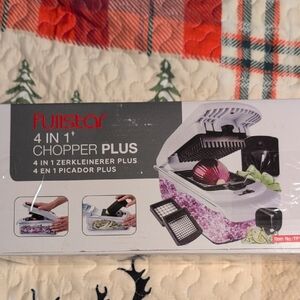 4 in 1 Chopper Plus - White and Black